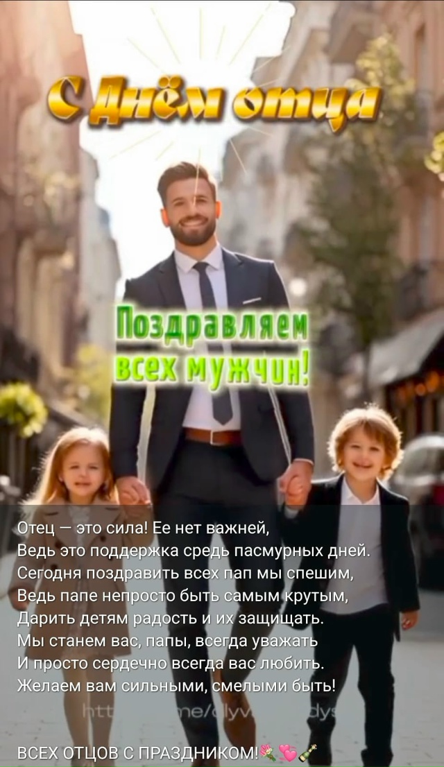 С Днем отца